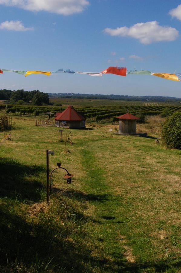 Village Privatise De Cabanes Insolites D'Ananda Ma Saint-Aubin-de-Lanquais Εξωτερικό φωτογραφία