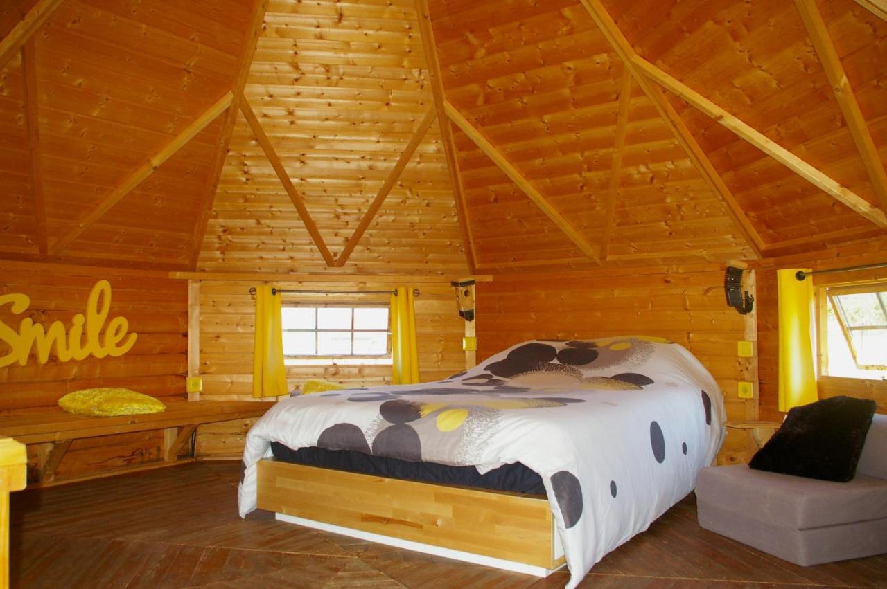 Village Privatise De Cabanes Insolites D'Ananda Ma Saint-Aubin-de-Lanquais Εξωτερικό φωτογραφία