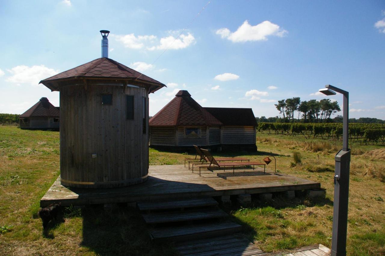Village Privatise De Cabanes Insolites D'Ananda Ma Saint-Aubin-de-Lanquais Εξωτερικό φωτογραφία